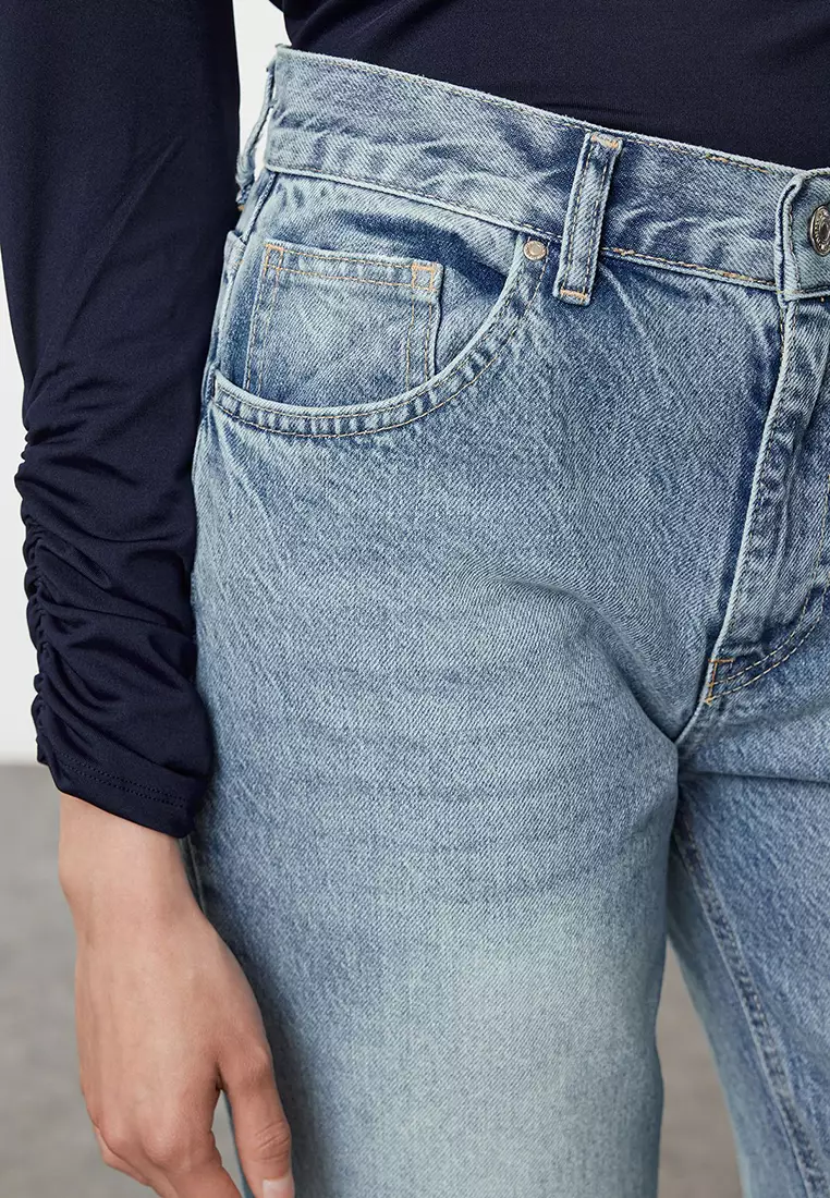 Light Washed Denim Jeans