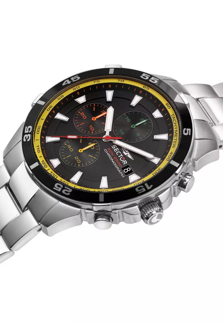 [3 Years Warranty] Sector ADV2500 Collection 43mm Men's Chronograph Quartz Watch R3273643006