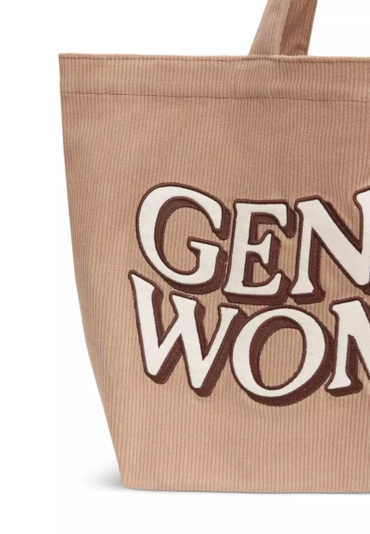 Gentlewoman Corduroy Tote Bag Brown