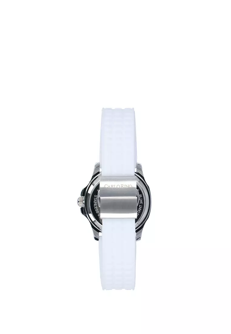 Buy Carlo Rino White LuxySport Timepiece 2026 Online | ZALORA Philippines
