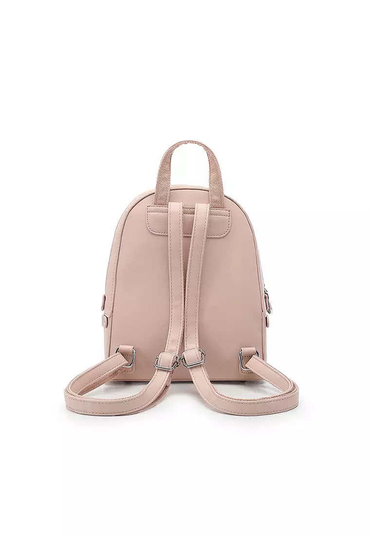 Women's Logo Backpack (Tas Ransel Wanita & Tas Punggung Wanita) - Merah Jambu