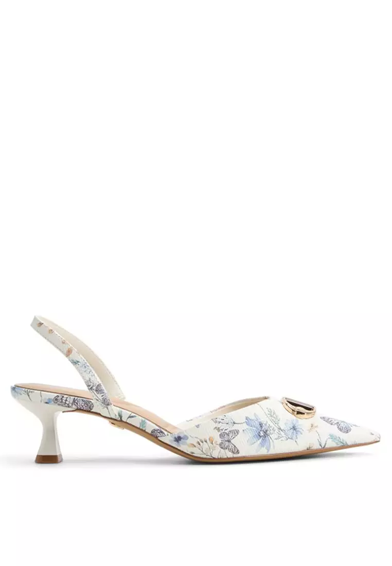 Discount on ALDO  shoes - SKU: Delicate Slingback Kitten Heels