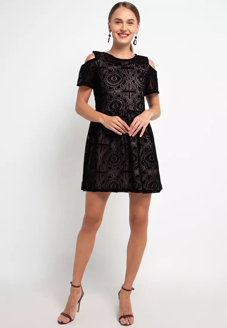 Chanira Sonia Dress-Black