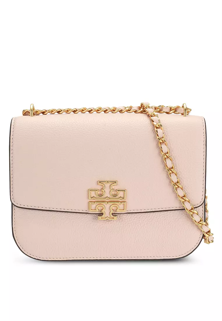 Pink tory sales burch purse