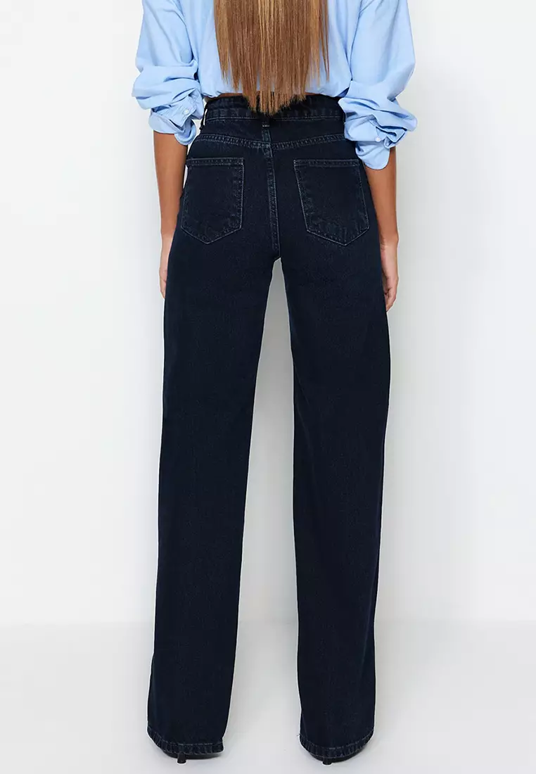 High Waist Wide Leg Jeans