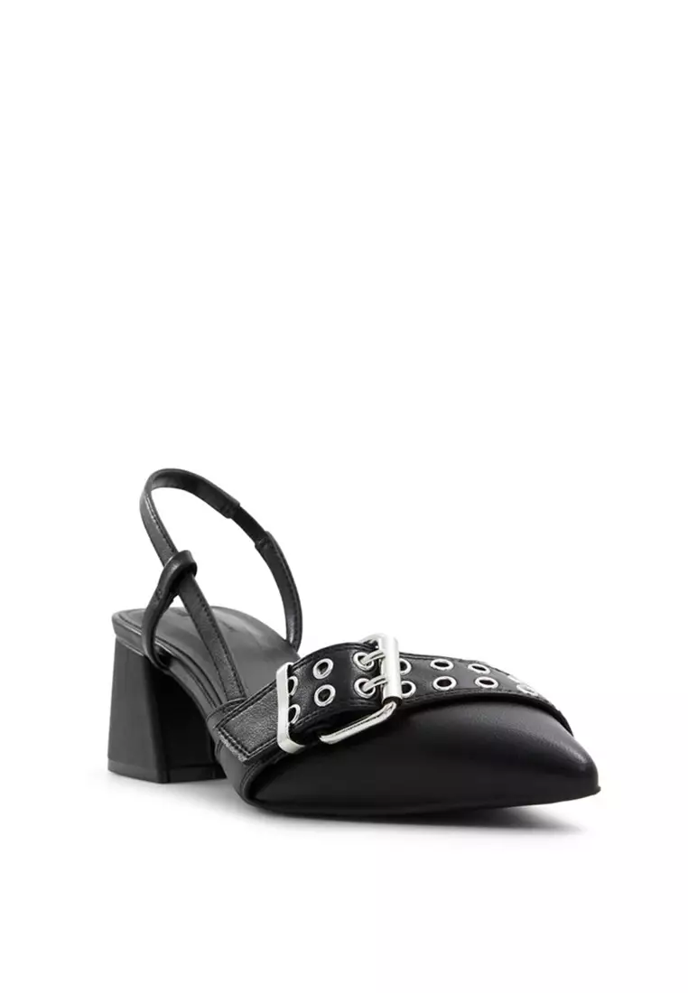 Rumour Slingback Buckle Block Heels