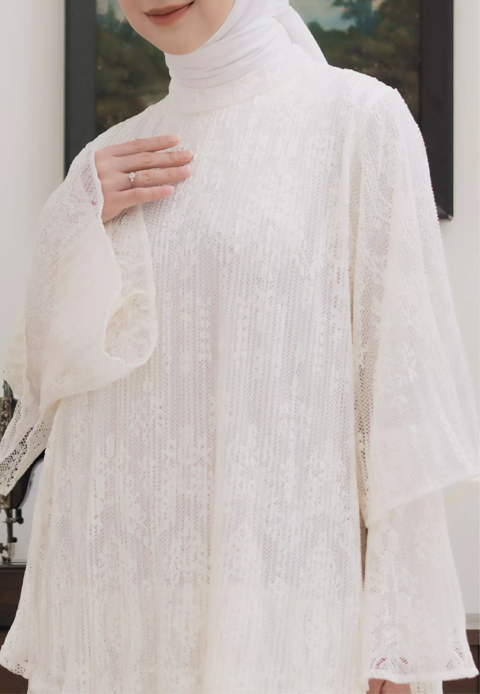 Damara Dress - Ivory