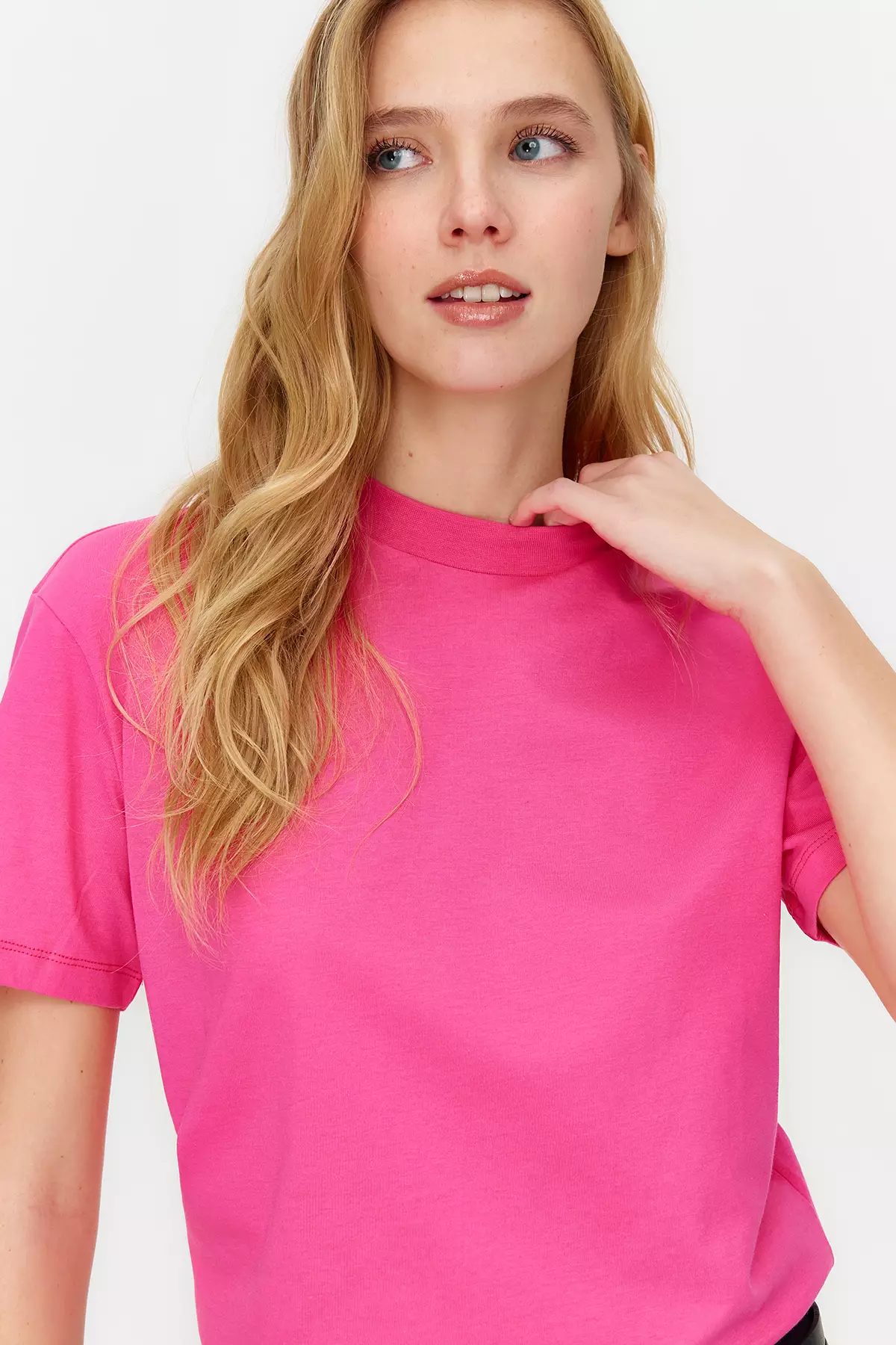 Mock Neck T-Shirt