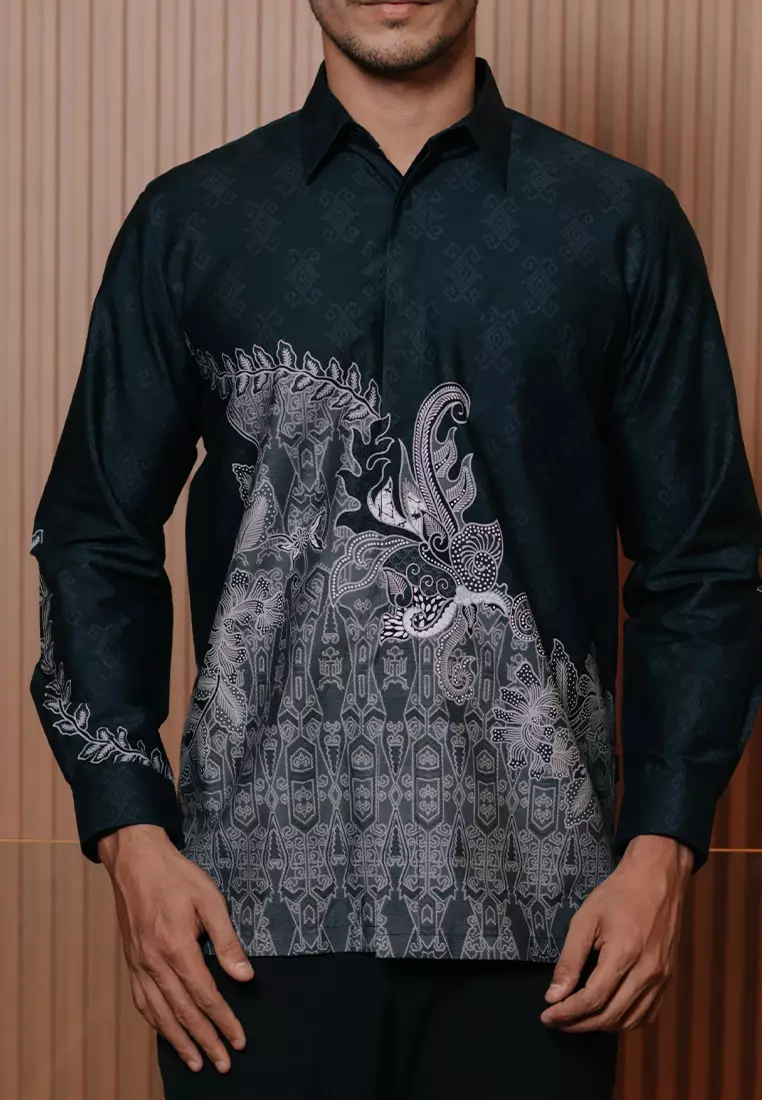 Hadinata Batik Kemeja Panjang Furing Superfine Indrayudha Indrayani