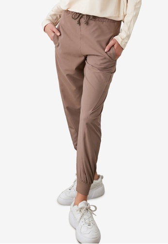 Trendyol brown Sports Joggers BE080AA228A135GS_1