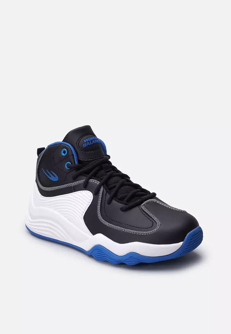 Discount on World Balance  shoes - SKU: Down Court Kid's Performance Basketball Shoes
