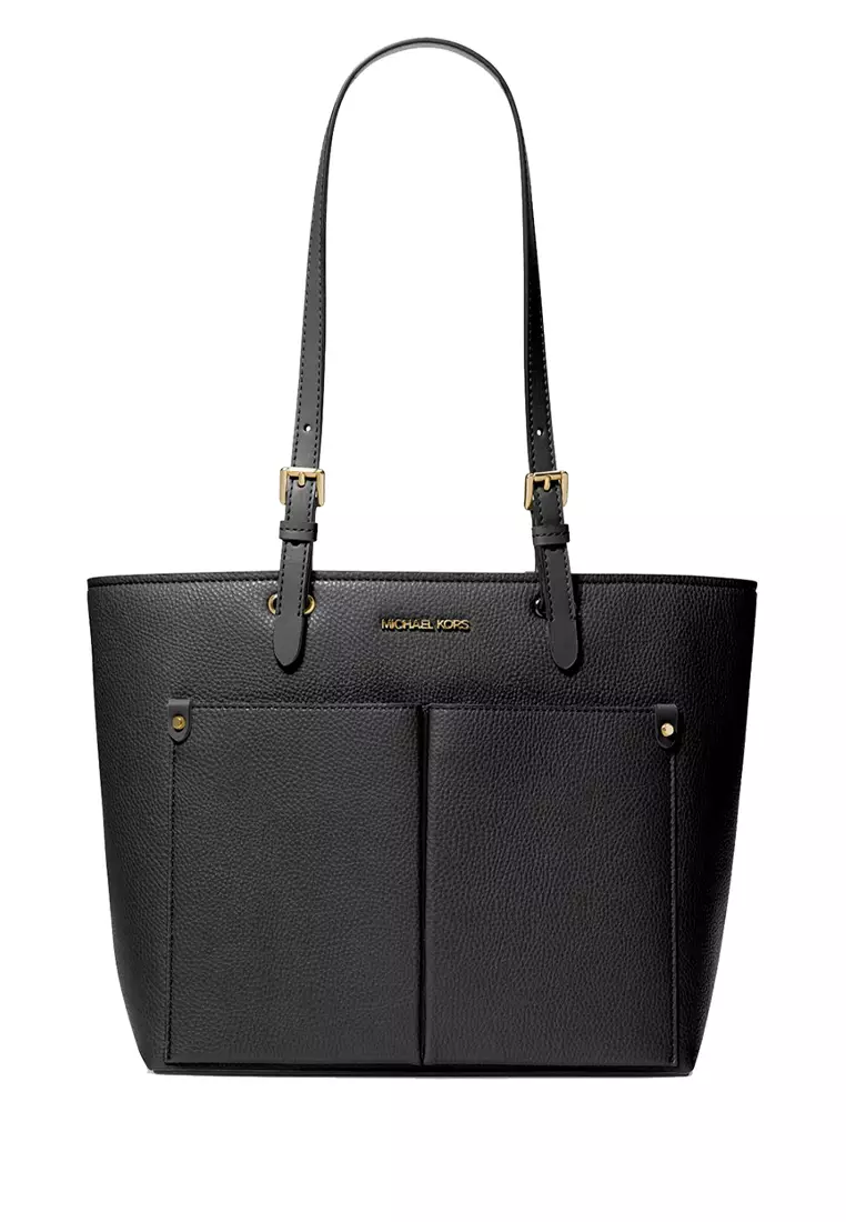 Buy Michael Kors MICHAEL KORS Jet Set Medium Pocket Tote Bag Black