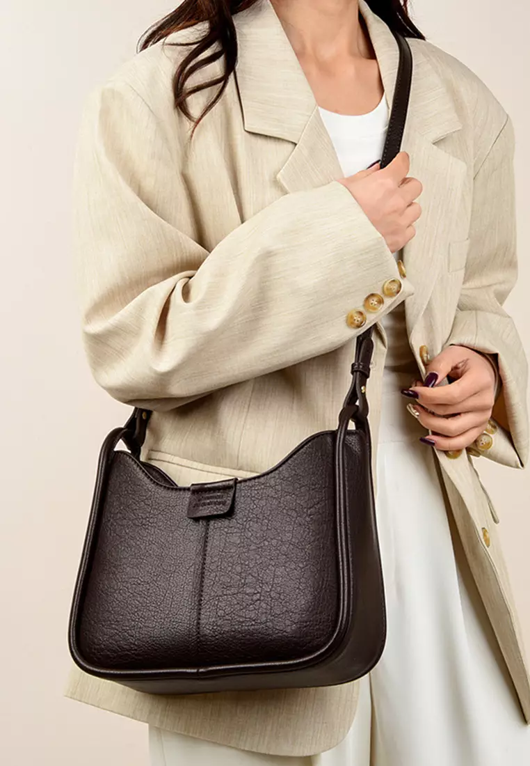 Fashionable Faux Leather Three Way Sling Bag JW HD-6263