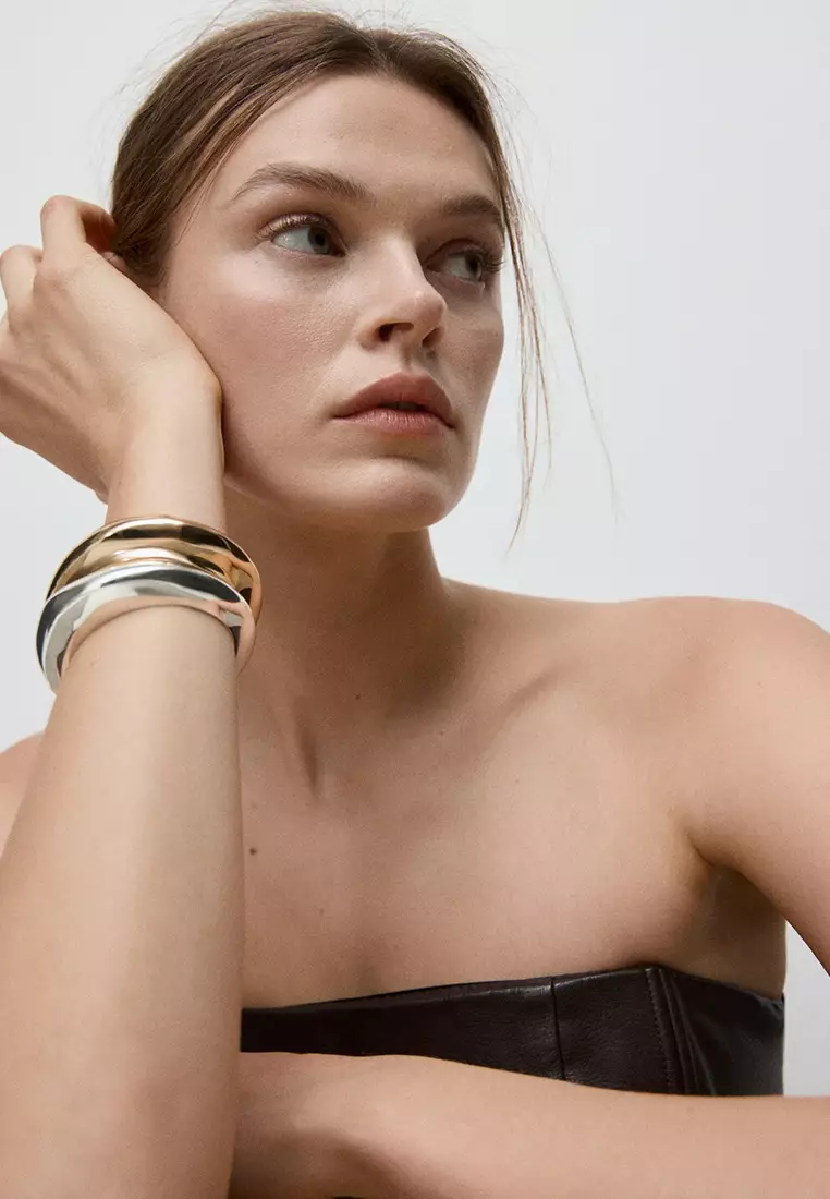 Pack Of 2 Rigid Bracelets