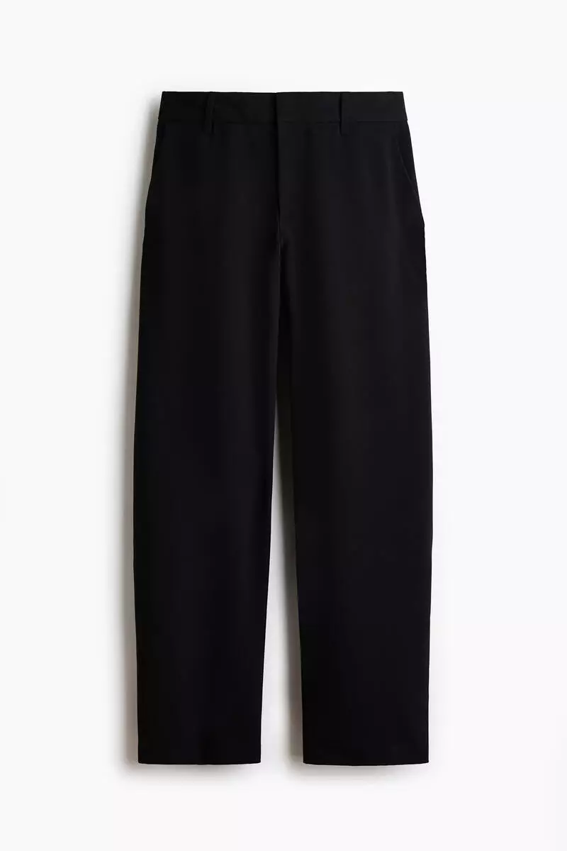 Tailored barrel trousers