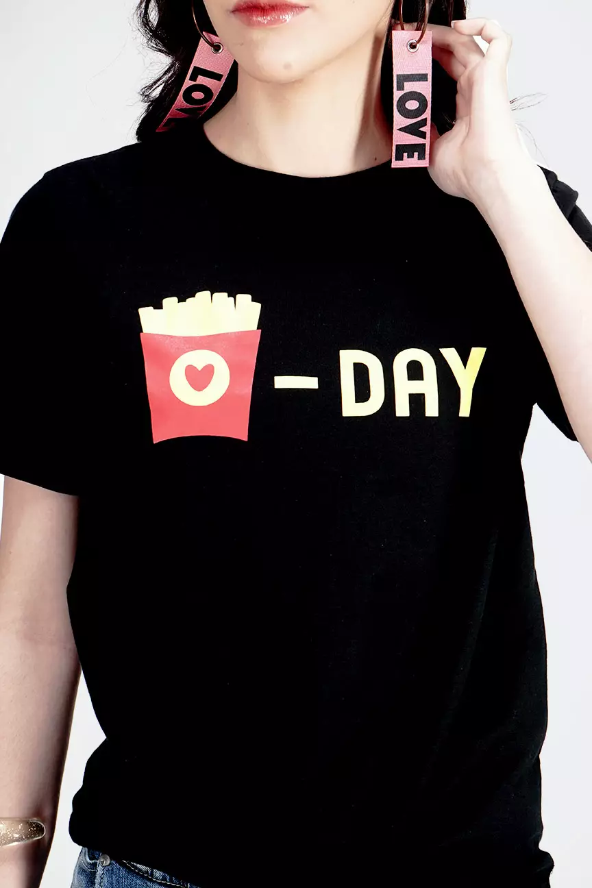 Kaos Wanita Zalina Black