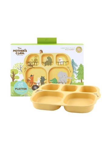Yao Hair Brush yellow Mother’s Corn School Bus Platter 70F8EESC115AEFGS_1