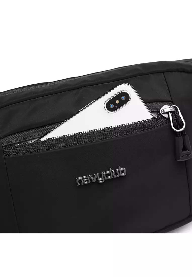 Navy Club Tas Pinggang Waist Bag FJGB - Tas Pria Tas Wanita - Crossbody Bags Tas Outdoor