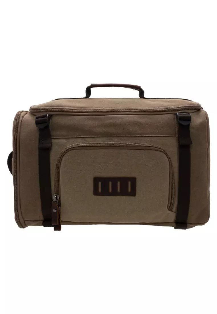 Canvas Multifunctional Travel Hiking Duffel Bag Backpack BAD 40108