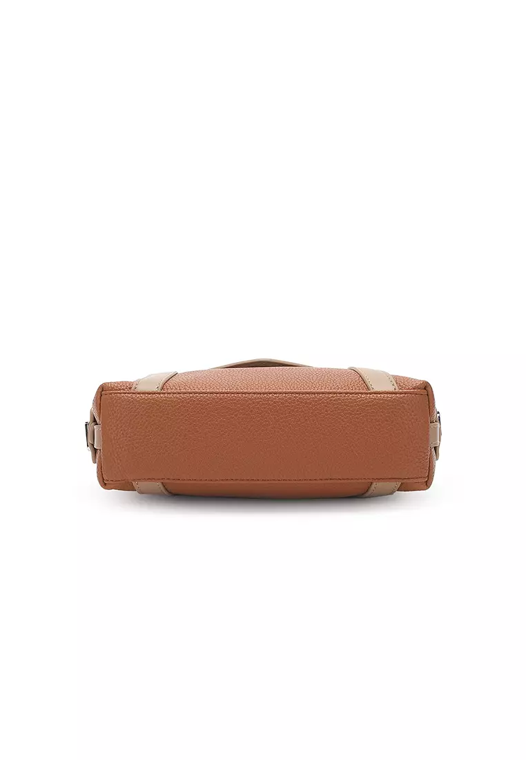 Women's Top Handle Bag / Sling Bag / Crossbody Bag / Shoulder Bag - Brown