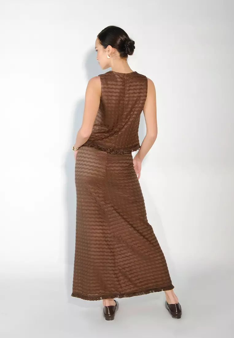 Sari- Sari Hanabi Sleeveless Top