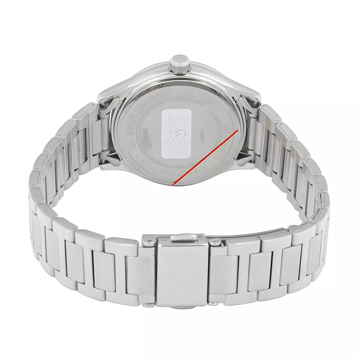 Alexandre Christie Classic Steel Jam Tangan Analog Wanita - Black Dial - All Stainless Steel - 8701 LDBSSBA