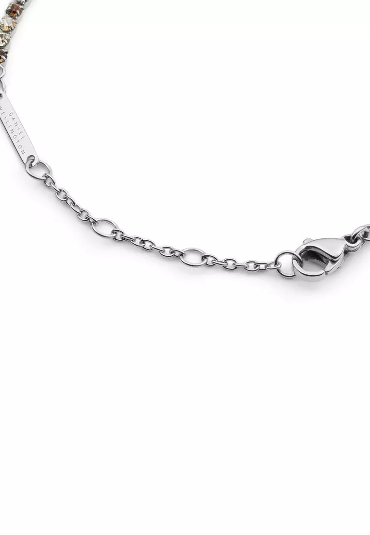 Classic Tennis Bracelet Honey Combo Silver - Unisex Bracelet for women and men stainless steel Bracelet DW Official Authentic Original 手鍊 不鏽鋼手鍊 DW 官方正品原裝