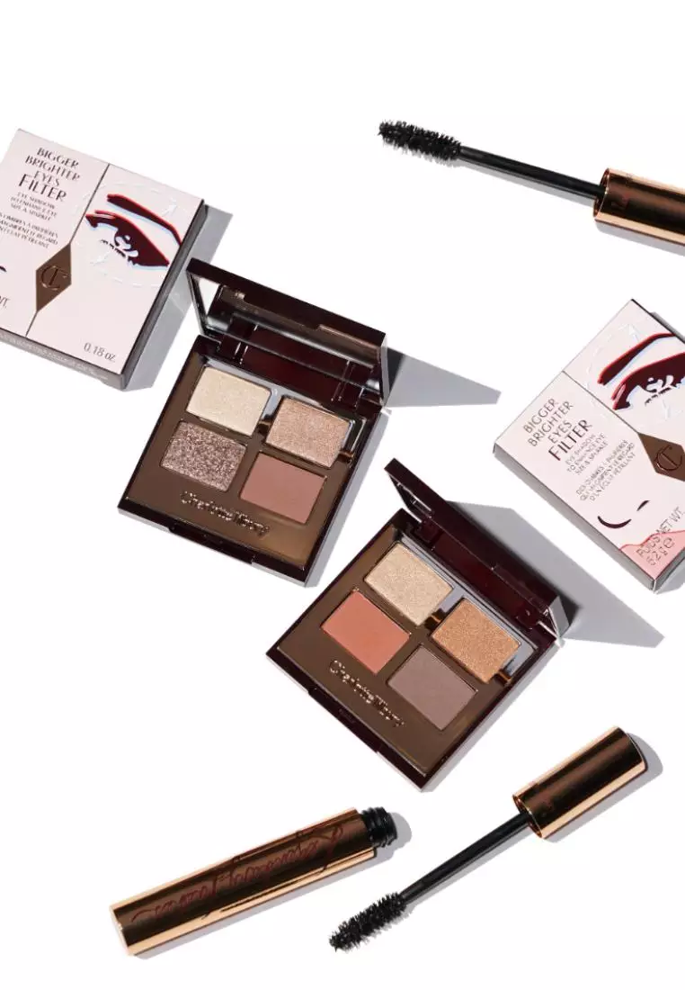 LUXURY PALETTE 四色奢彩眼影盤 5.2G #BIGGER BRIGHTER EYES EXAGGER-EYES