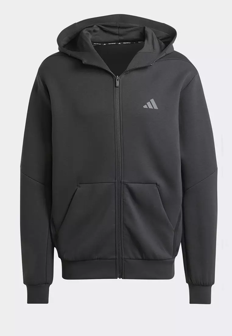 Jacket Black Adidas Hoodie Mens Adidas Training Aeromotion Jacket
