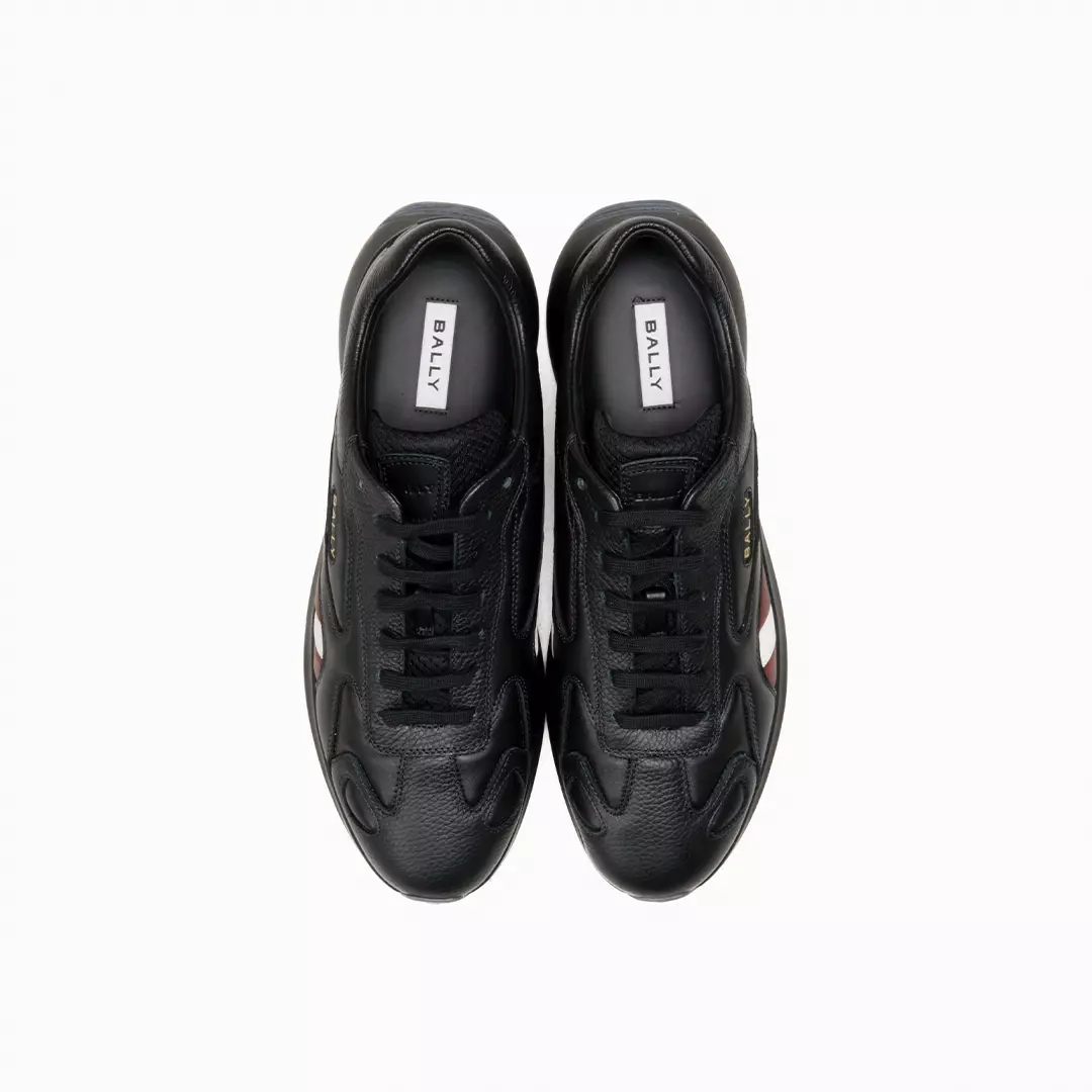 Dewy Sneakers in Leather - Black