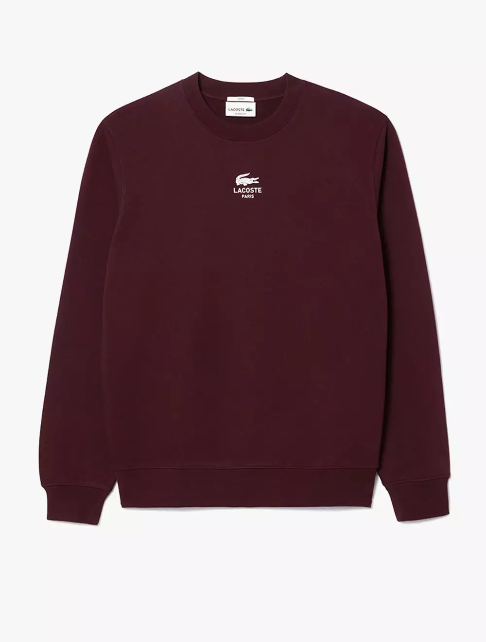 Unbrushed Fleece Sweatshirt - Red