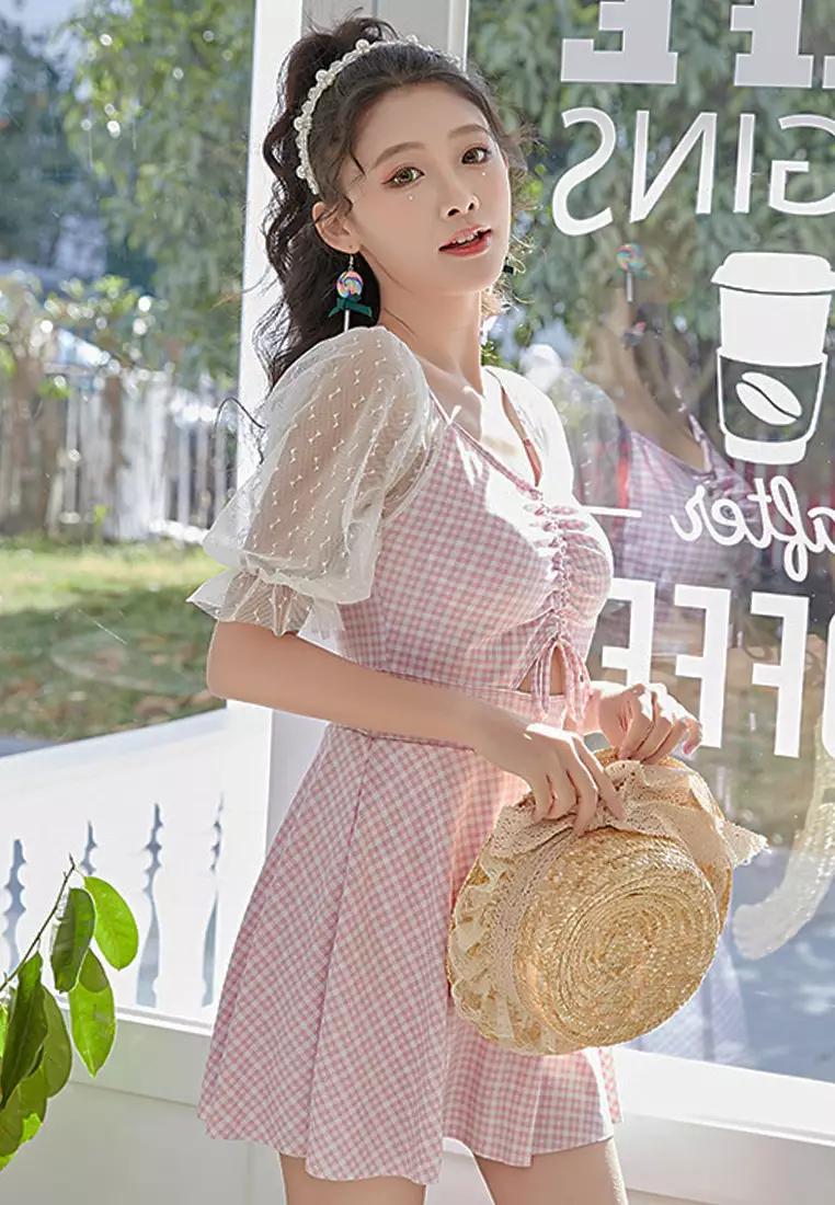 SNN3103 LYCKA Beach Casual Outer Dress Pink