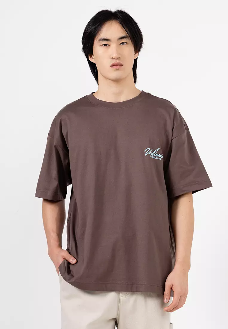 Box Fit Text T-Shirt