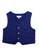 Toffyhouse blue Toffyhouse little professor blue suit with vest & shorts set 5D02FKA8B3E656GS_2