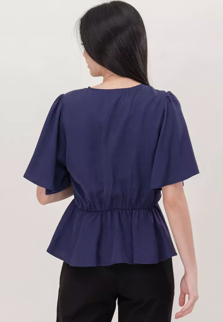 Relaxed Fit Blouse Shirt Top