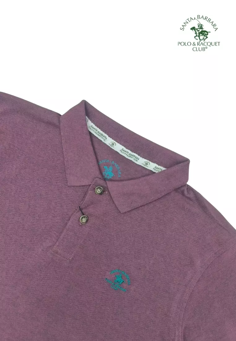 Knits Pique Ptees SS Plain White Polo Shirt for Men with Embroidered Logo