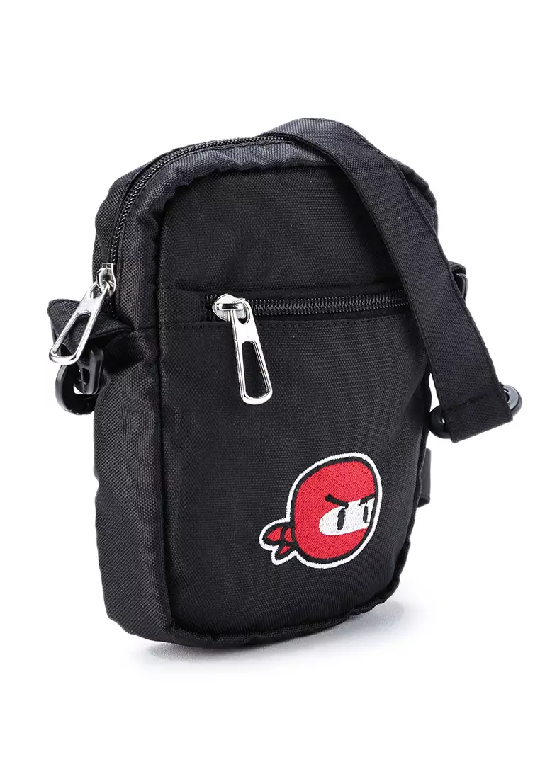 AMB09 Sling Bag Pria Ninja Hitam