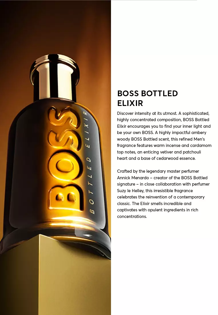 Buy Hugo Boss Fragrances BOSS Bottled Elixir Parfum for Men 50ml
