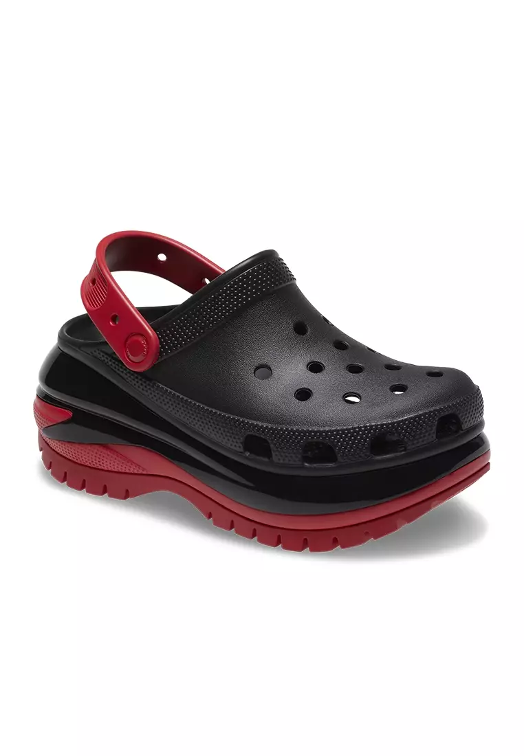 red mens crocs