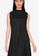 ZALORA BASICS black High Neck Sleeveless Dress F8E72AA9ECD57CGS_3