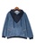 A-IN GIRLS blue Fashion Stitching Hooded Knitted Sweater 59D70AAE3E15D1GS_4
