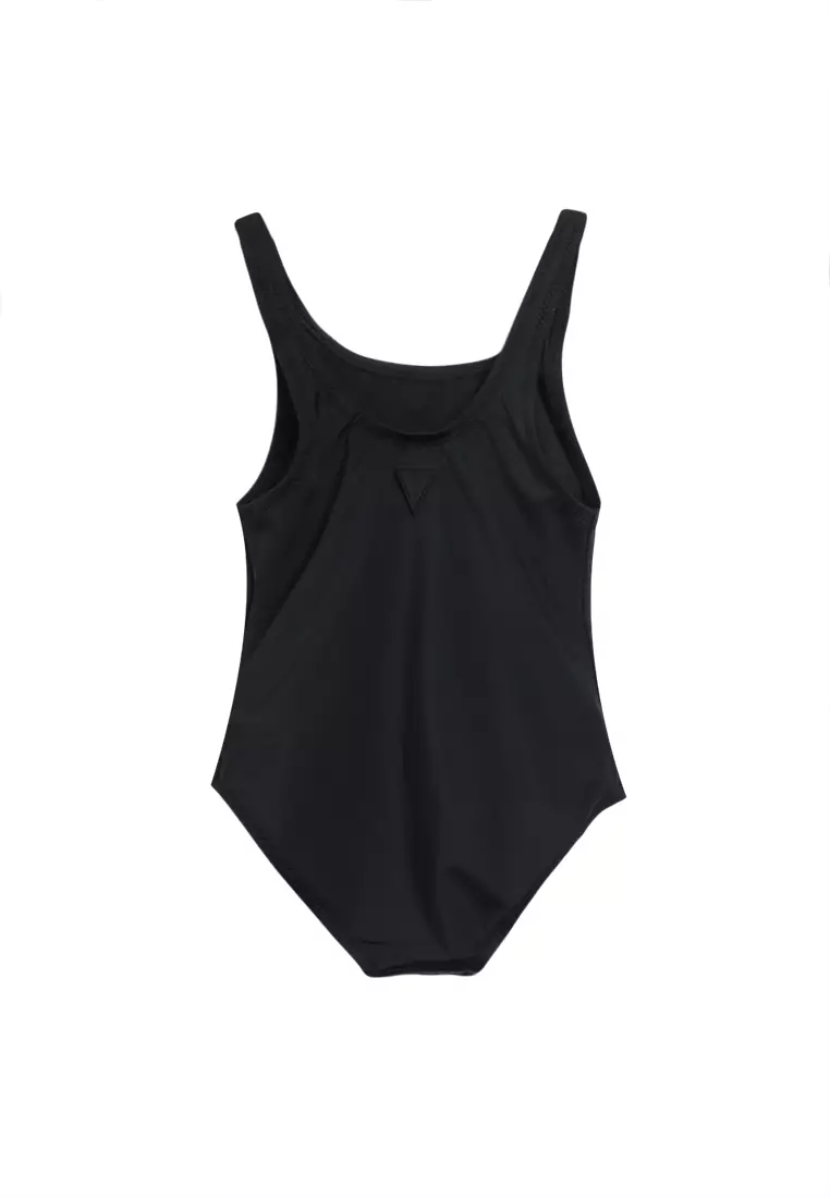 Guess logo swimsuit on sale
