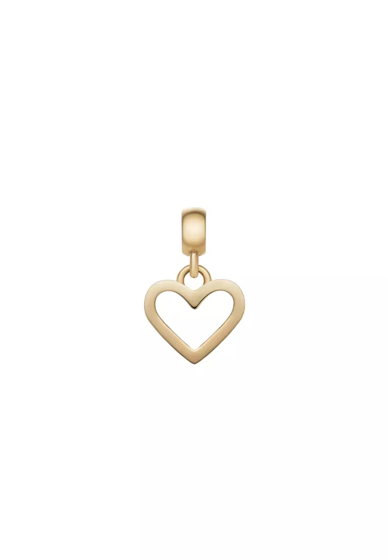 Gold on sale heart charm