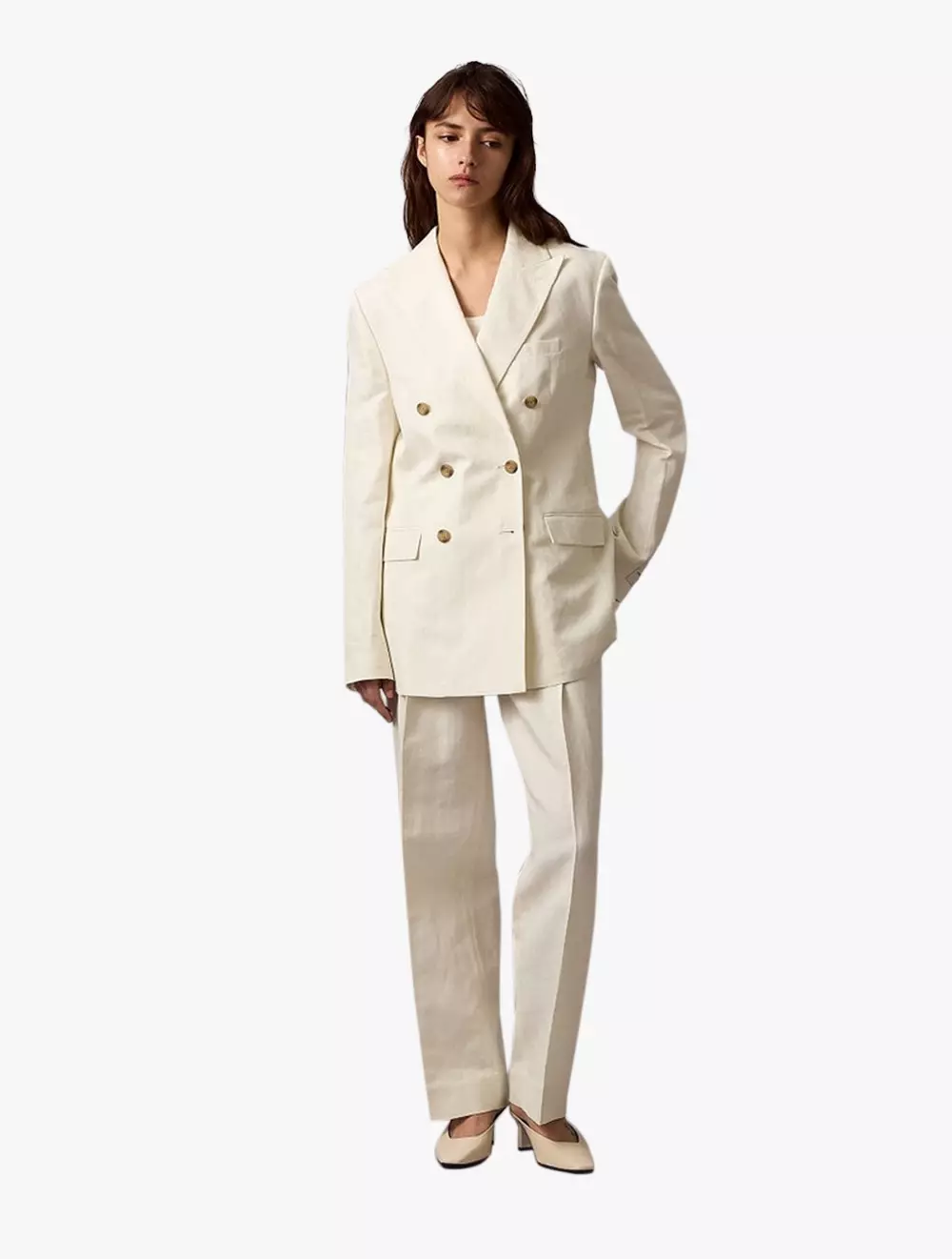 Calvin Klein - Relaxed Linen Blend Blazer