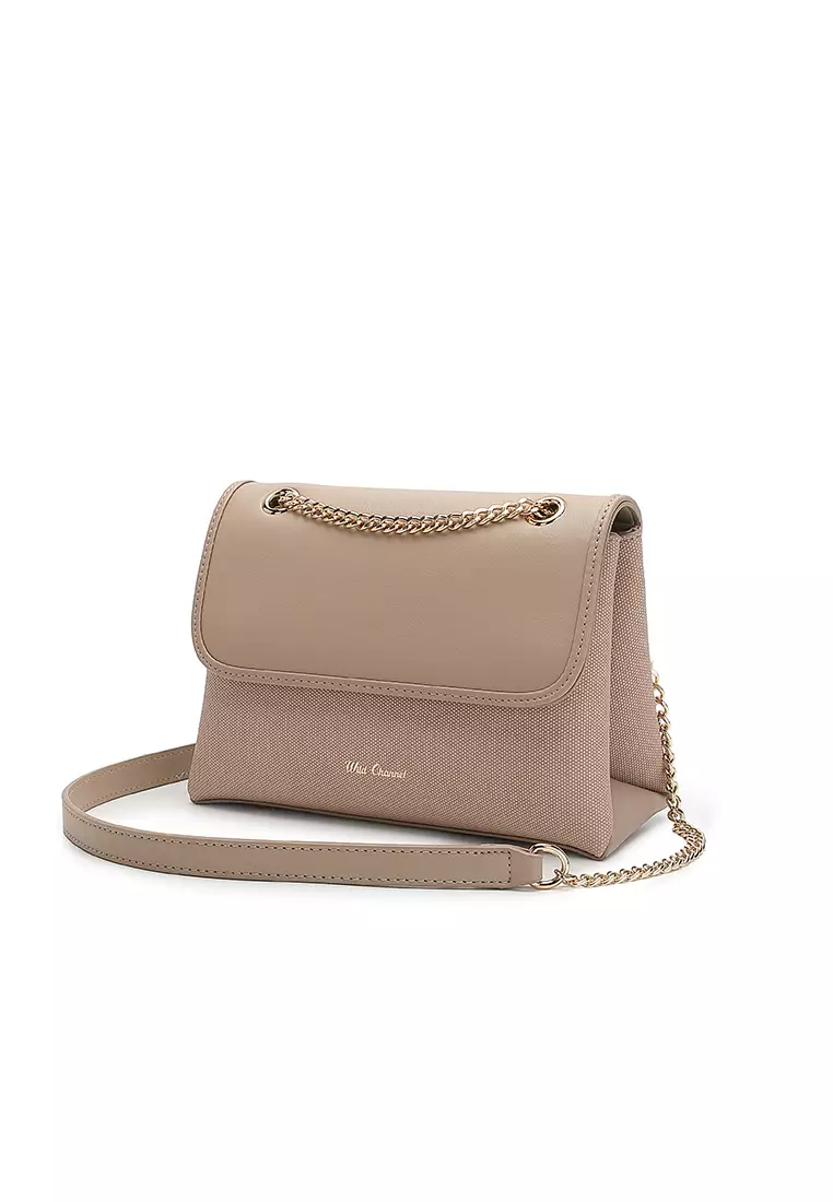 Women's Sling Bag / Crossbody Bag (Tas Selempang Wanita) - Cokelat