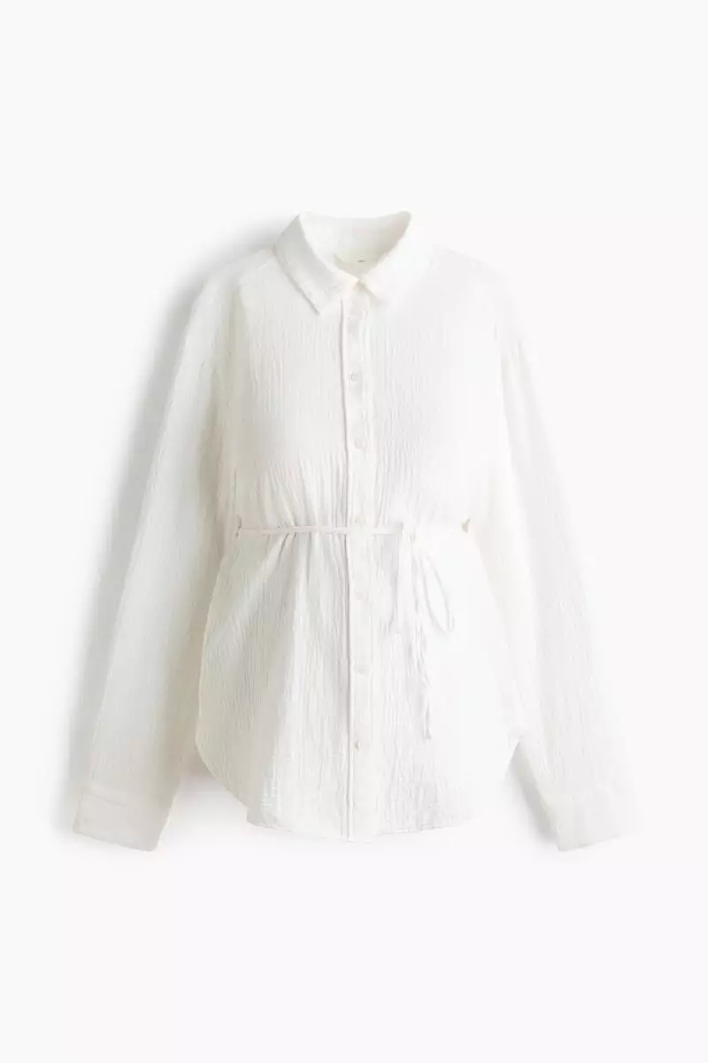 MAMA Before & After Muslin shirt