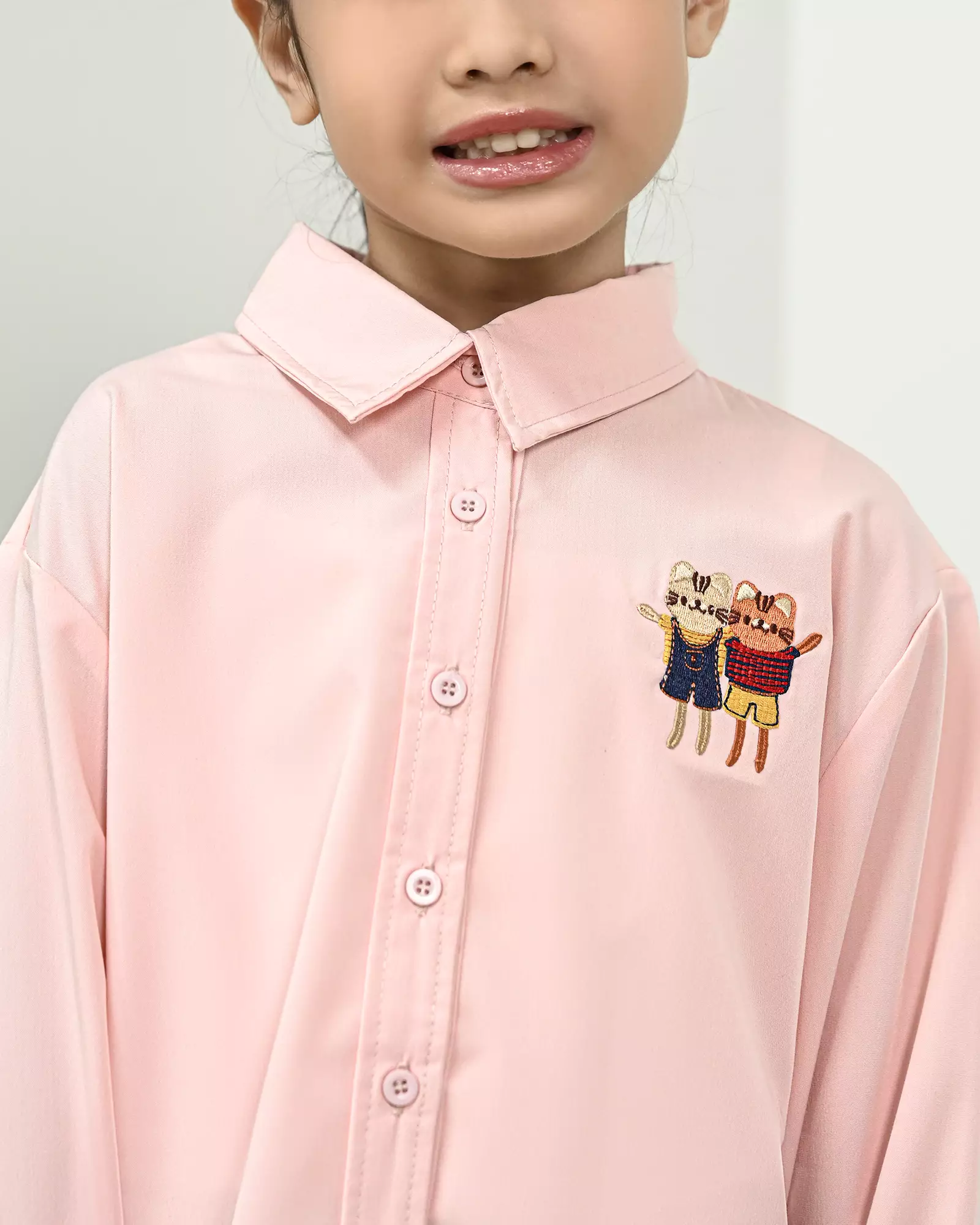 Geulis.id MAPLE SHIRT - Babypink
