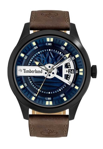 Timberland Watches brown Timberland Jam Tangan Pria - Brown Black Blue - Leather Strap - 15930JSB/03 EBEE1AC868B4FDGS_1