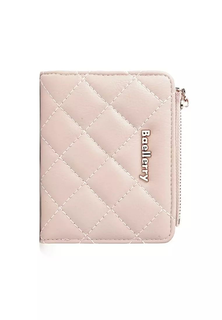 Dompet Wanita Lipat Pendek Bahan Kulit PU Leather Premium