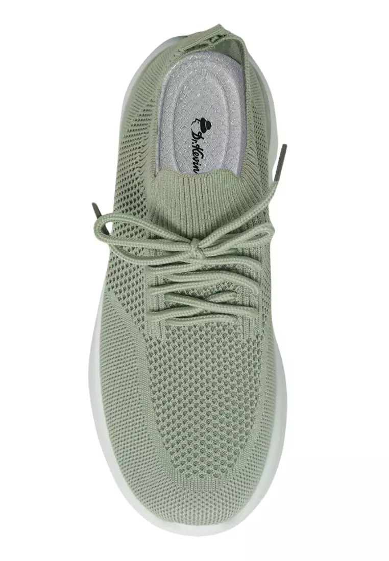 Dr. Kevin Sepatu Olahraga Sport Wanita Sneakers Rajut Slip On 589-069